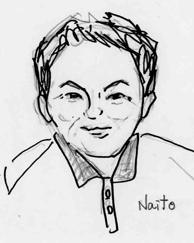 私の似顔絵です